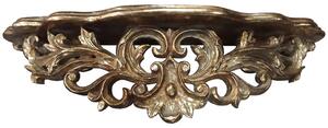 Zlatá antik nástěnná barokní konzole Baroque - 47*11*13 cm - Clayre & Eef