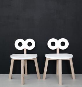 Designová dětská stolička OOH NOO - bílá
