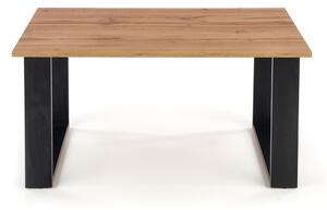 Konferenční stolek LABRO dub wotan/černá