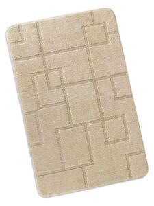 Bellatex Koupelnová předložka BANY, UNI OBDÉLNÍKY SMETANOVÉ 60x50cm na WC
