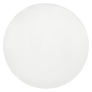 LIVARNO home Vinylový omyvatelný ubrus (bílá, kulatá varianta Ø 160 cm ) (100362631007)