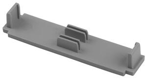 Dekodum Dvojitá koncovka pro PVC stropní lištu šedá - 2 ks