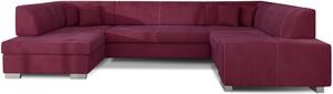 Eltap Sedací souprava Havana Materiál a barva potahu: Mat Velvet 68 - červená, Orientace: pravá