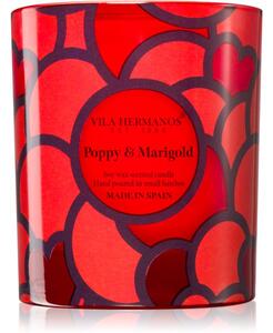 Vila Hermanos 70ths Year Poppy & Marigold vonná svíčka 200 g