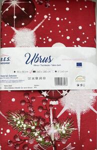 B.E.S. - Petrovice, s.r.o. Ubrus DEKOTEX - Červené Vánoce 90 x 90
