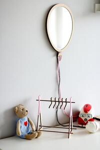 Dětské dřevěné zrcadlo - balón