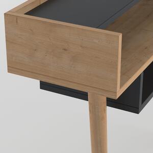 Konzolový stolek Nulino (antracit + dub). 1094801