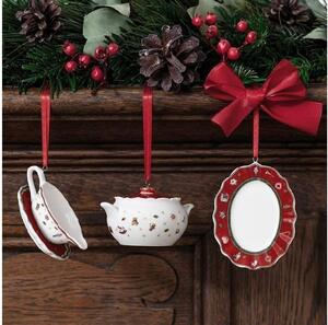 Toy's Delight Decoration Vánoční závěsná dekorce Servis 3 ks, Villeroy & Boch