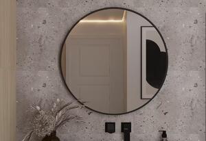 Zrcadlo DIVISSI, 80x80, černá