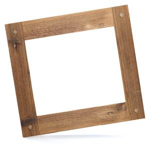 Dřevěný rám Antik s kolíčky 30x40 cm (Rám: Cena sklo antireflex 2mm+deska foambord 3mm)