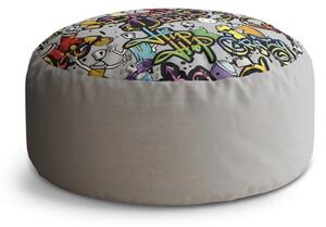 Sablio Taburet Circle Graffiti: 38x48 cm
