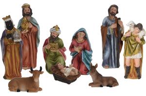 Vánoční dekorace Betlém, 9 postav