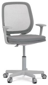 Kancelářská židle AUTRONIC KA-W022 GREY šedá látka