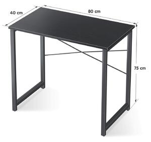 PC stolek Komedu (antracit + černá). 1094855