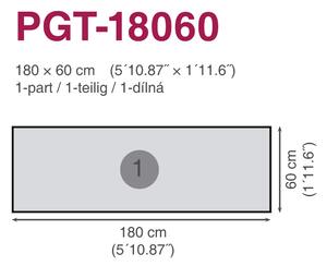 DIMEX | Plexisklo za kuchyňskou linku PGT-18060-032 | 180 cm x 60 cm | Kameny Zen