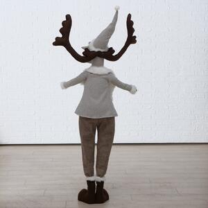 Vánoční figura sob Sniffy 1ks, 80x30x180cm - Žena