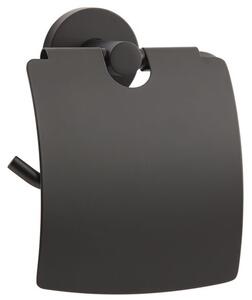 EBS Urban Round Black Sada doplňků pro toaletu, černá mat