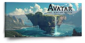 Sablio Obraz Avatar The Way of Water Plovoucí ostrov - 110x50 cm