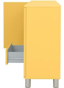 Žlutá lakovaná komoda Tenzo Malibu 146 x 41 cm