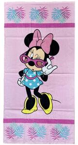 Plážová osuška Disney - Minnie Mouse - 100% bavlna, froté s gramáží 320 g/m² - 70 x 140 cm