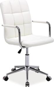 Casarredo Kancelářská židle Q-022, bílá
