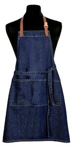 Forbyt kuchyňská zástěra JEANS, riflová modrá, 70x80cm