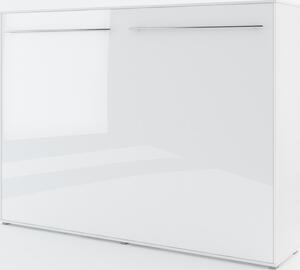 Casarredo - Komfort nábytek Výklopná postel CONCEPT PRO CP-04P, 140 cm, bílá lesk/bílá mat