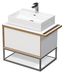Intedoor Oxo Multi skříňka s umyvadlem na desku - OXO MULTI OALU 70 1Z KDP Barva: 2289AP Tortora Mat