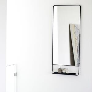 House Doctor, Zrcadlo s policí CHIC, V.110 cm | černé