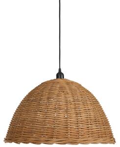 Závěsná lampa BENGO Ratan Přírodní