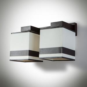 Light for home - Nástěnné světlo 19420 "Granada", 2x60W, E27, hnědá
