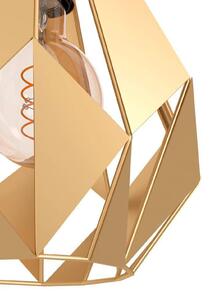 Závěsné svítidlo EGLO Carlton, třísvítidlo, zlatá barva