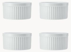 Sada porcelánových ramekin Chalk, 4 díly