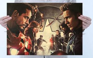 Plakát Marvel Avengers, 51.5 x 36 cm