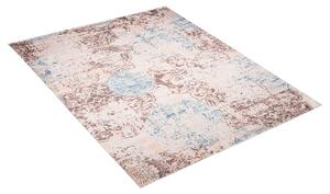 Trendy koberec v hnědých odstínech s jemným vzorem