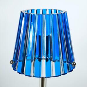 Svítidlo Moderní stolní lampa HOOPS CRYSTAL 02-TL-NI-HOB