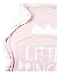 Bavlnená detská deka Little princess - ružová