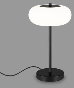 LED stolní lampa Voco s dotykovým stmívačem, černá