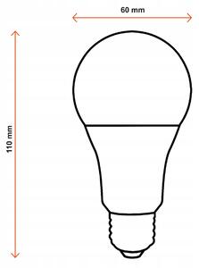 LED žárovka - E27 - 10W - 800Lm - teplá bílá BERGE