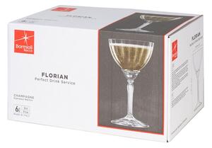 Bormioli Rocco Sada 6 ks sklenic Florian na šampaňské 240 ml