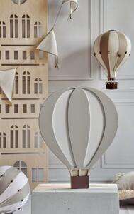 Drevená lampa - lietajúci balón