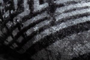 Makro Abra Kulatý koberec pratelný MIRO 51199.807 Mramor protiskluzový černý bílý Rozměr: průměr 120 cm