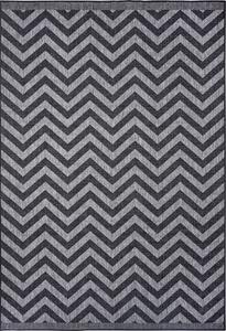 NORTHRUGS - Hanse Home koberce Kusový koberec Twin Supreme 105472 Palma Night Silver – na ven i na doma Rozměry koberců: 80x150