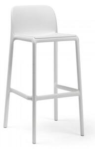 NARDI plastová barová židle FARO Odstín: Bianco - Bílá