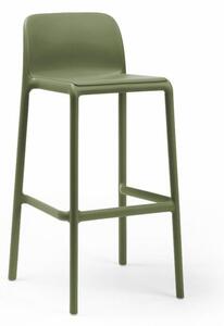NARDI plastová barová židle FARO Odstín: Agave - Zelená