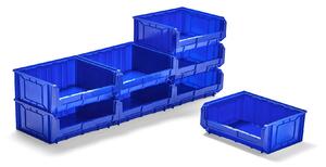 AJ Produkty Plastový box APART, 345x410x165 mm, bal. 8 ks, modrý