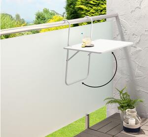 LIVARNO home Závěsný stolek na balkón (bílá) (100371420001)