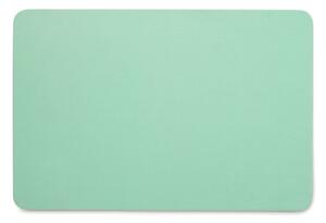 KELA Prostírání plastové Kimara PU 45x30 cm imitace kůže mátová zelená KL-12313