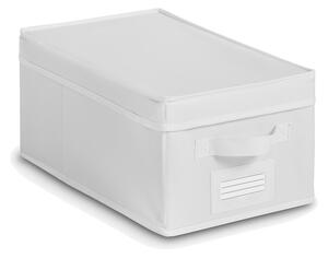 LIVARNO home Úložný box / Organizér do zásuvky (bílá, úložný box s víkem, 2 kusy) (100371688002)