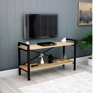 TV stolek Nevipe 4 (borovice atlantická + černá). 1095077